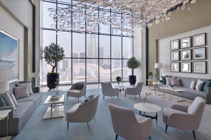 address dubai mall ex address fountain views