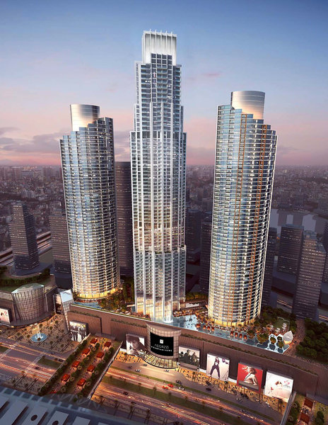 address dubai mall ex address fountain views