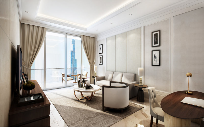 address dubai mall ex address fountain views