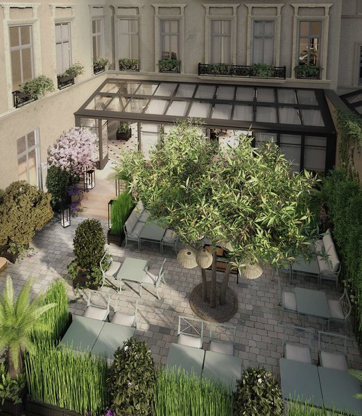 les jardins du faubourg hotel and spa by shiseido