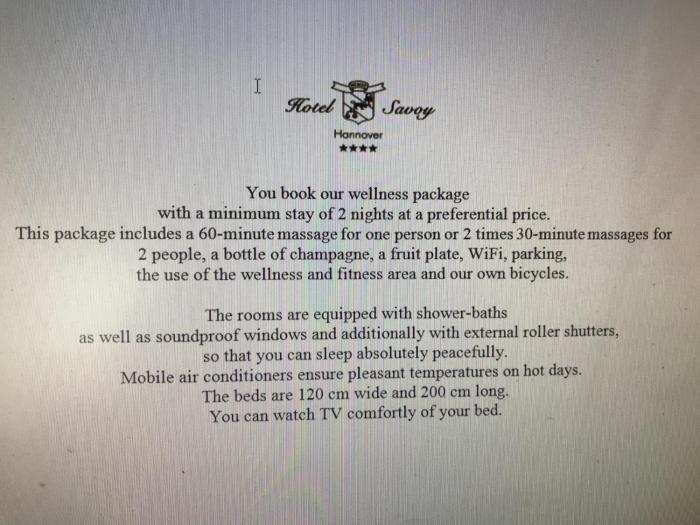hotel savoy hannover
