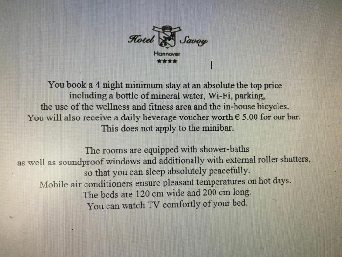 hotel savoy hannover
