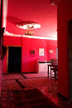 bedouin pink ecohouse hostel