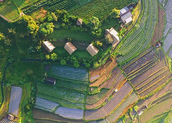 village above the clouds