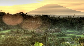 village above the clouds