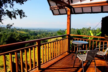 village above the clouds