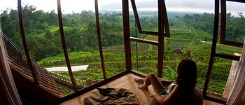 village above the clouds