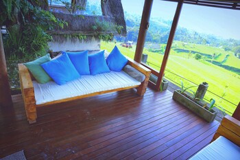 village above the clouds