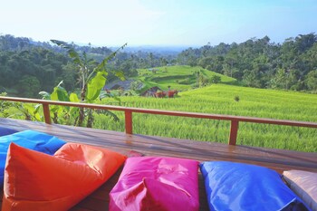 village above the clouds
