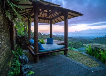 village above the clouds