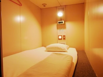 capsule hotel block room