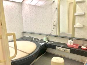 capsule hotel block room
