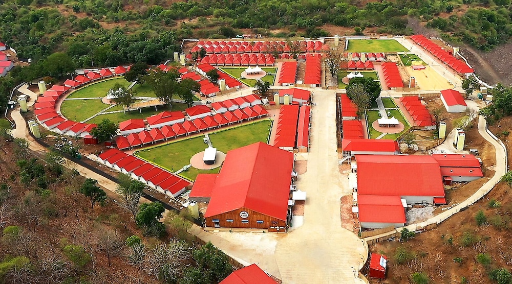 praveg tent city narmada statue of unity