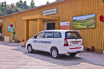 praveg tent city narmada statue of unity