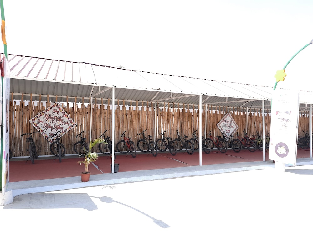 praveg tent city narmada statue of unity