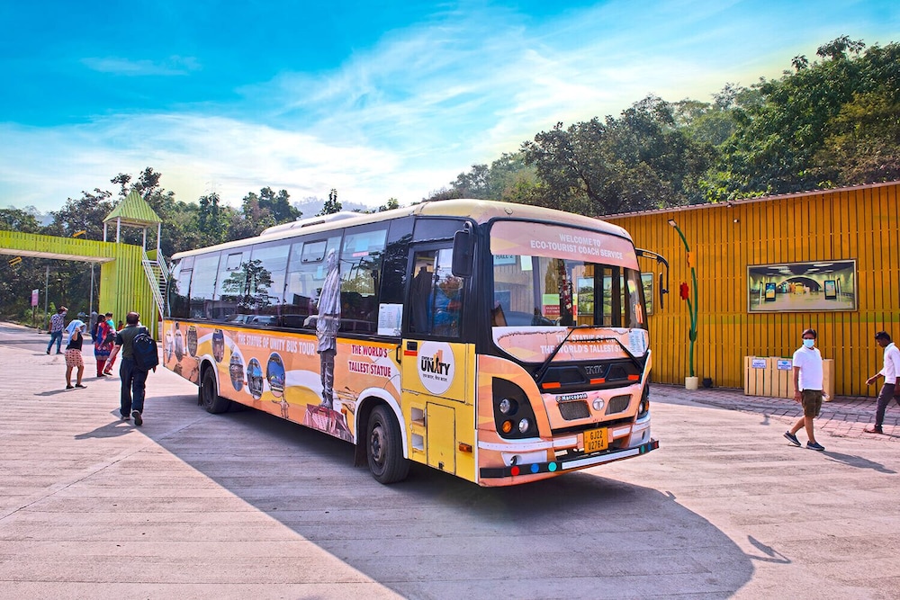praveg tent city narmada statue of unity