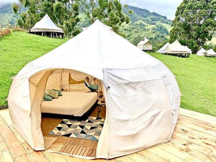 glamping lumbre