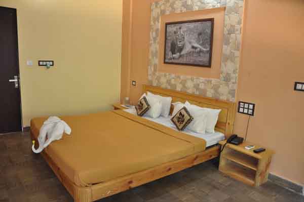 gir lions paw resort with swimming pool