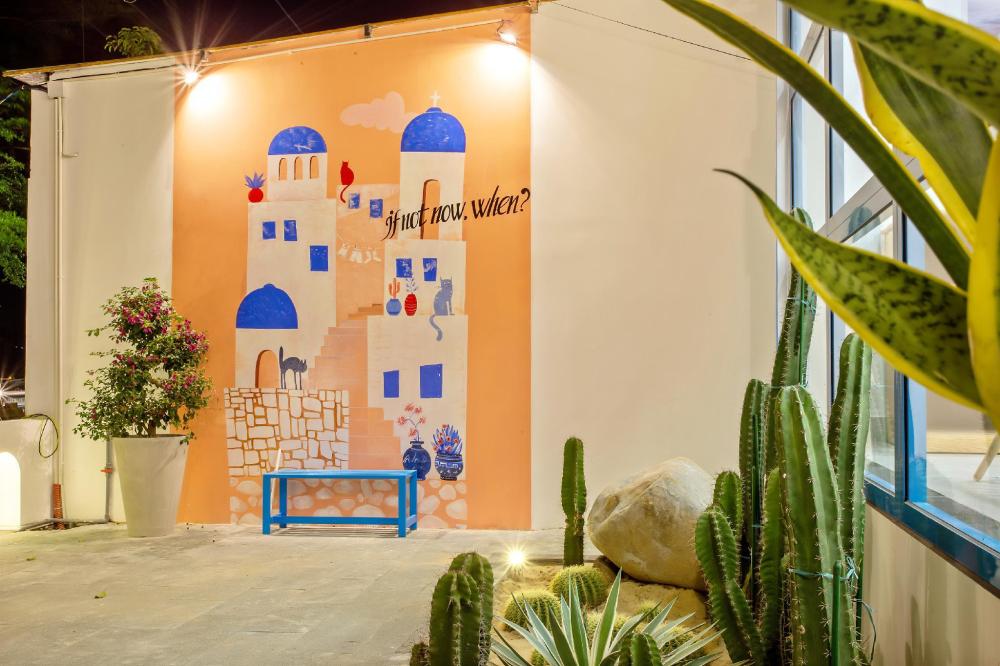 santorin hoian villa