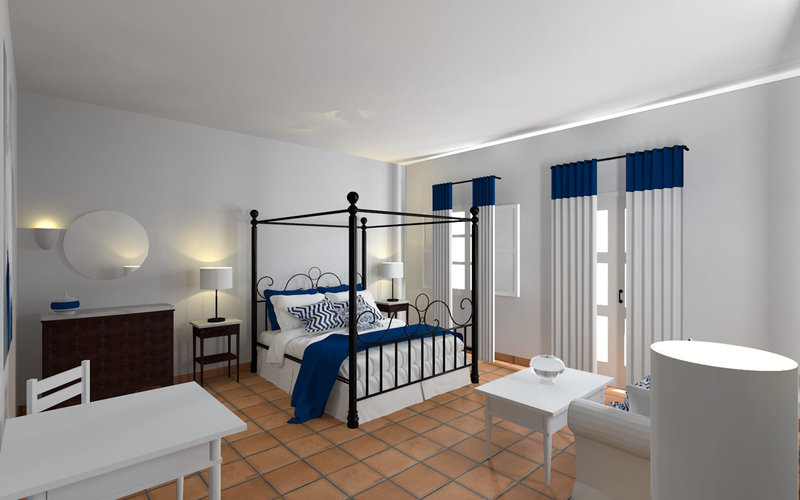 terra blue santorini