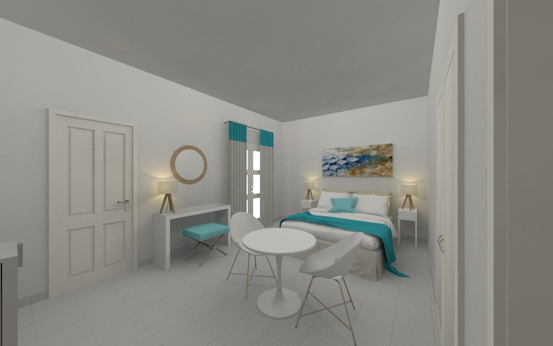 terra blue santorini