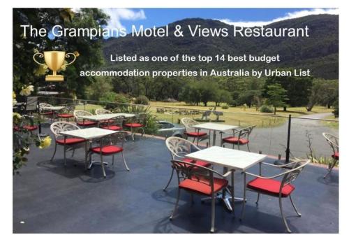 the grampians motel and the views restaurant