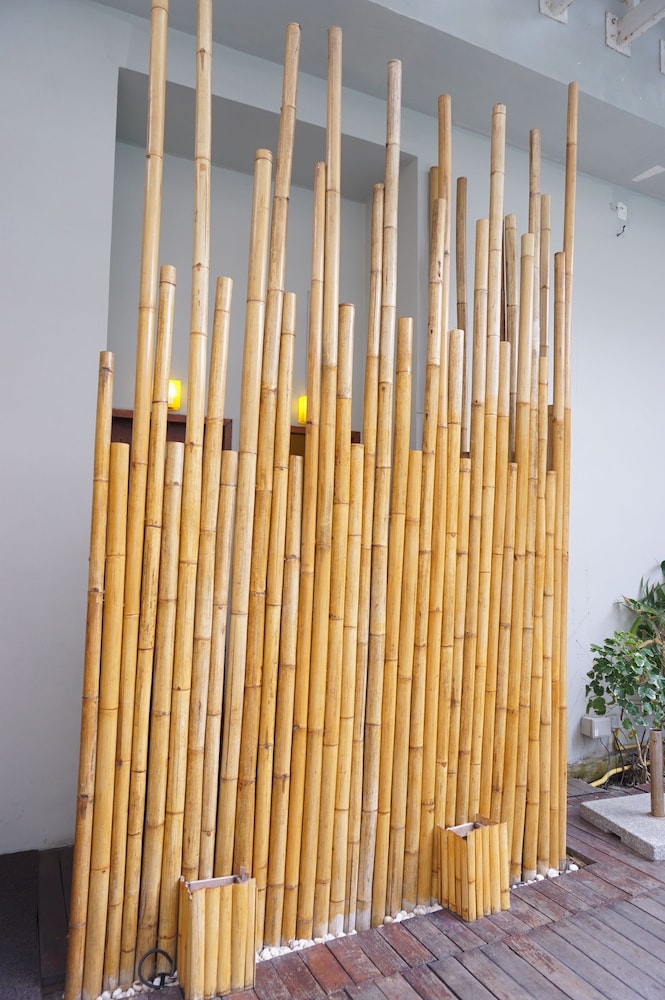 bamboo house