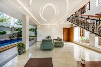 treebo premium villa escape in with pool view