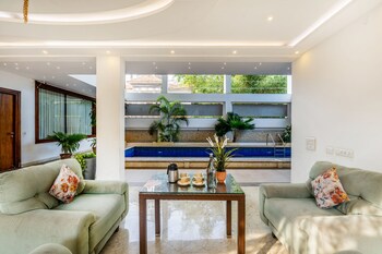 treebo premium villa escape in with pool view