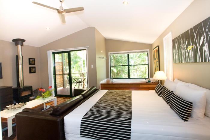 amore on buderim luxury rainforest cabins