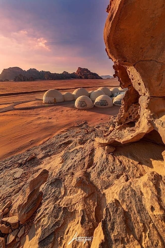 wadi rum ufo luxotel campsite