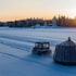arctic guesthouse and igloos