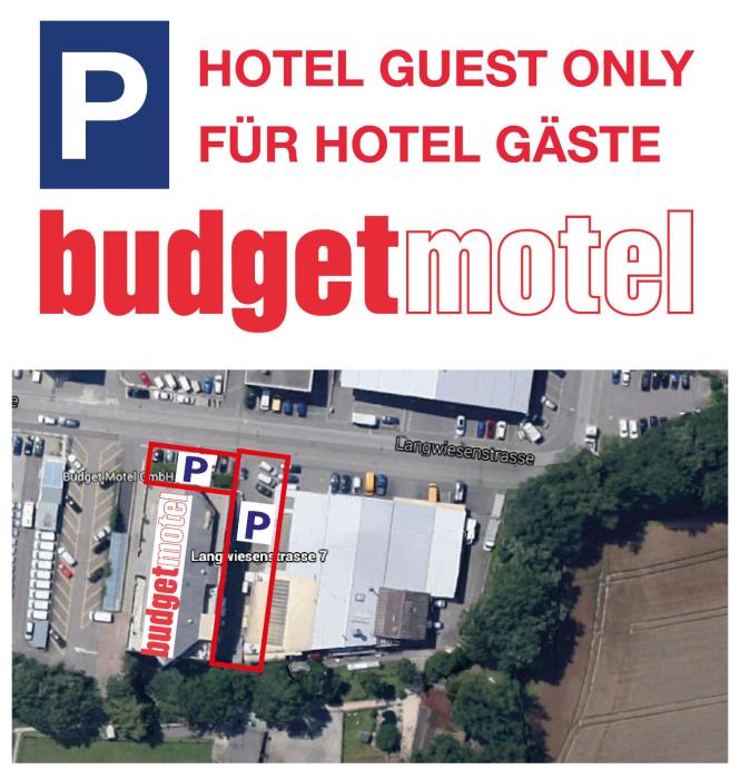 budget motel self check in