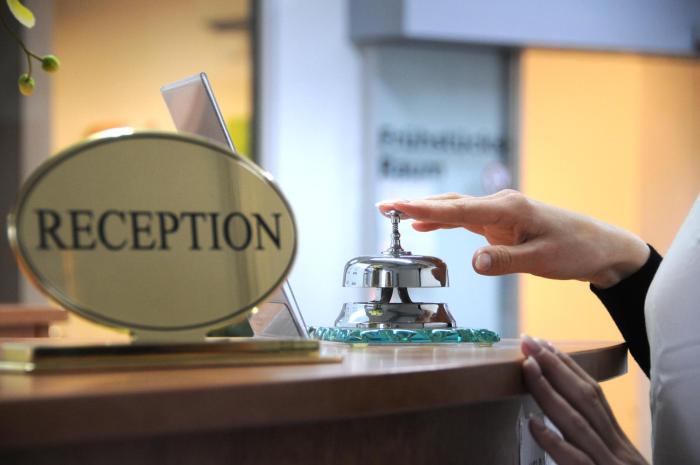 budget motel self check in