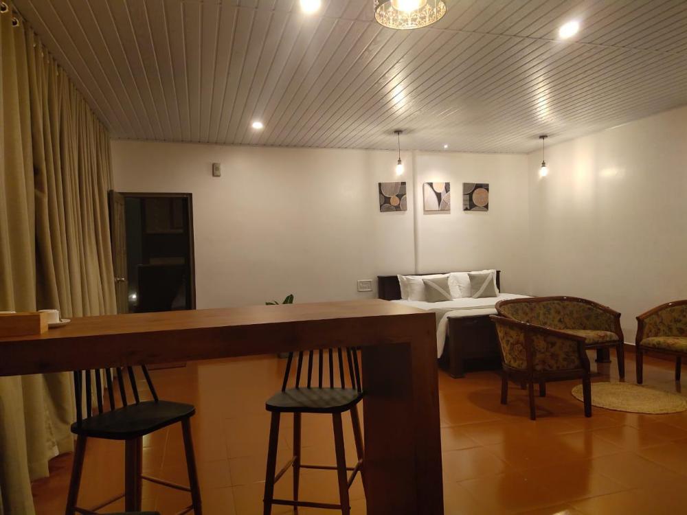 misty courtyard resort