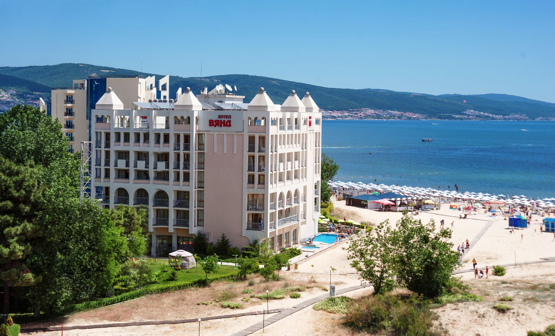 sunny beach