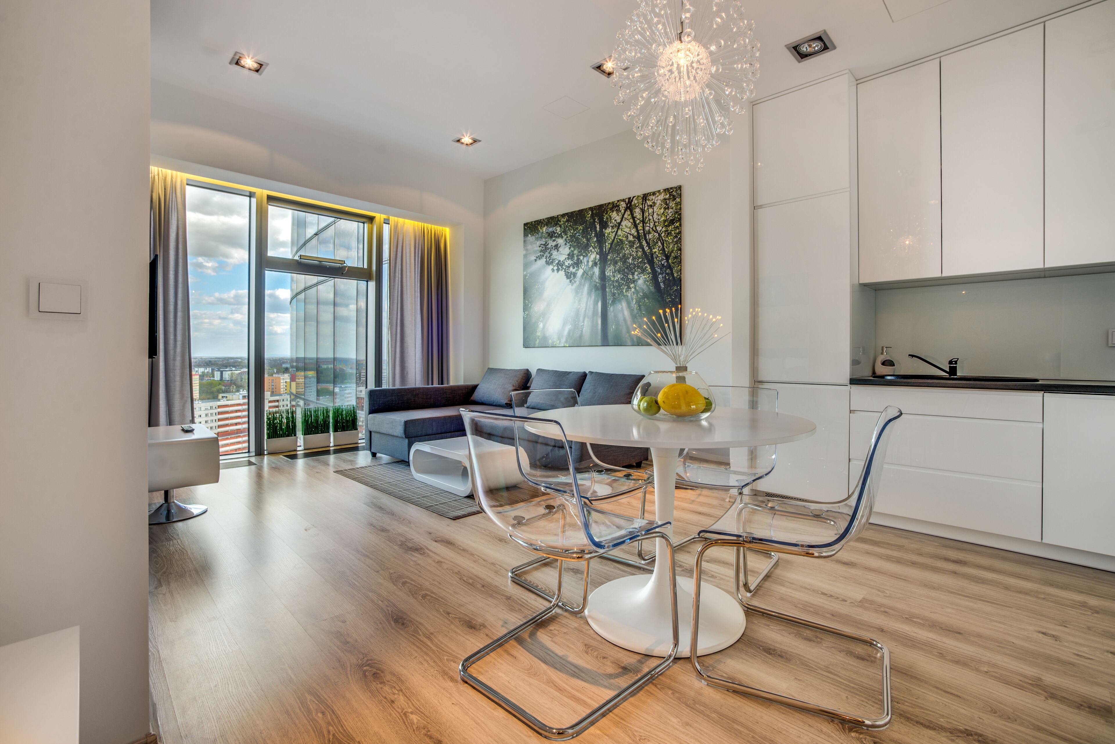 apartments in sky tower
