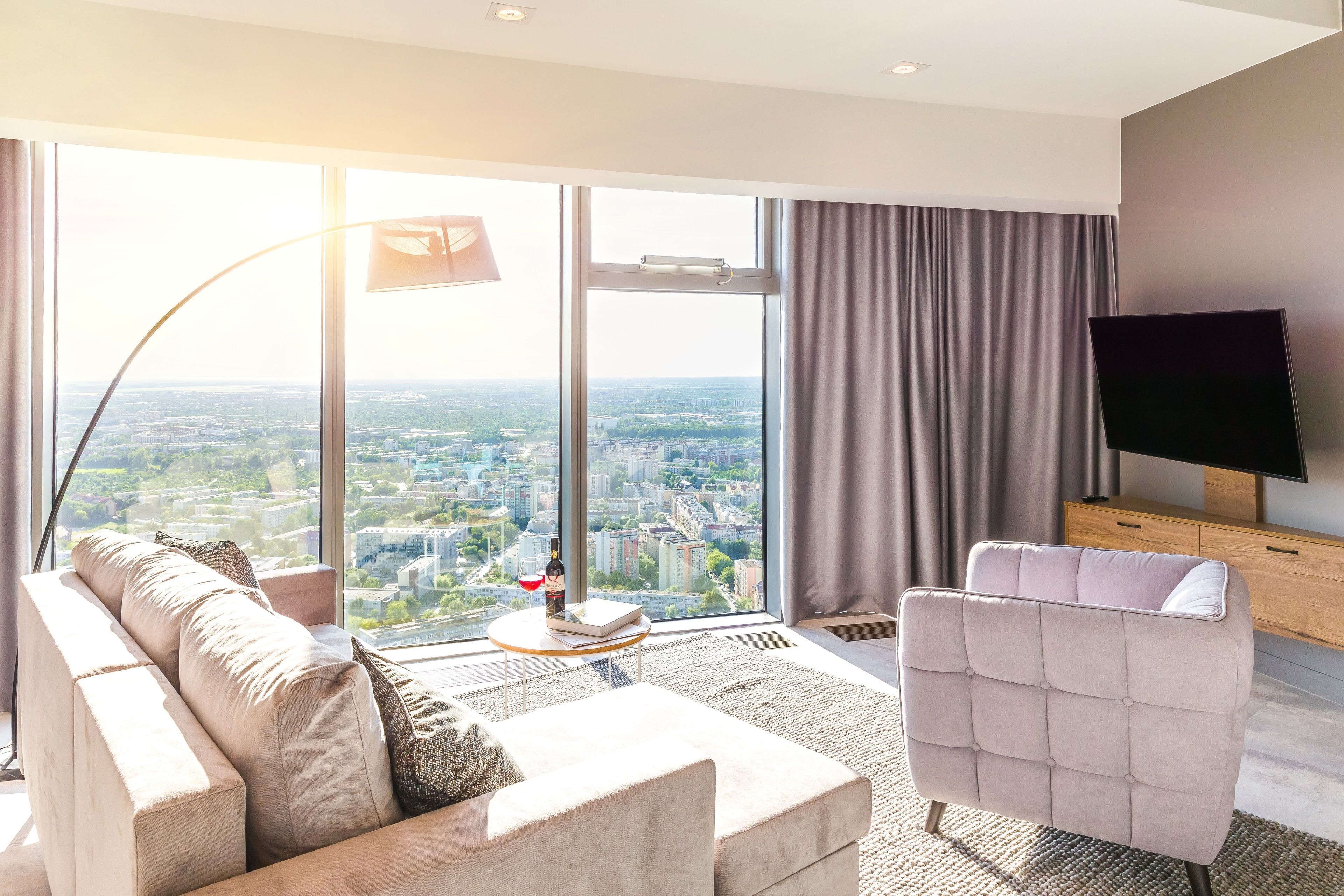 apartments in sky tower