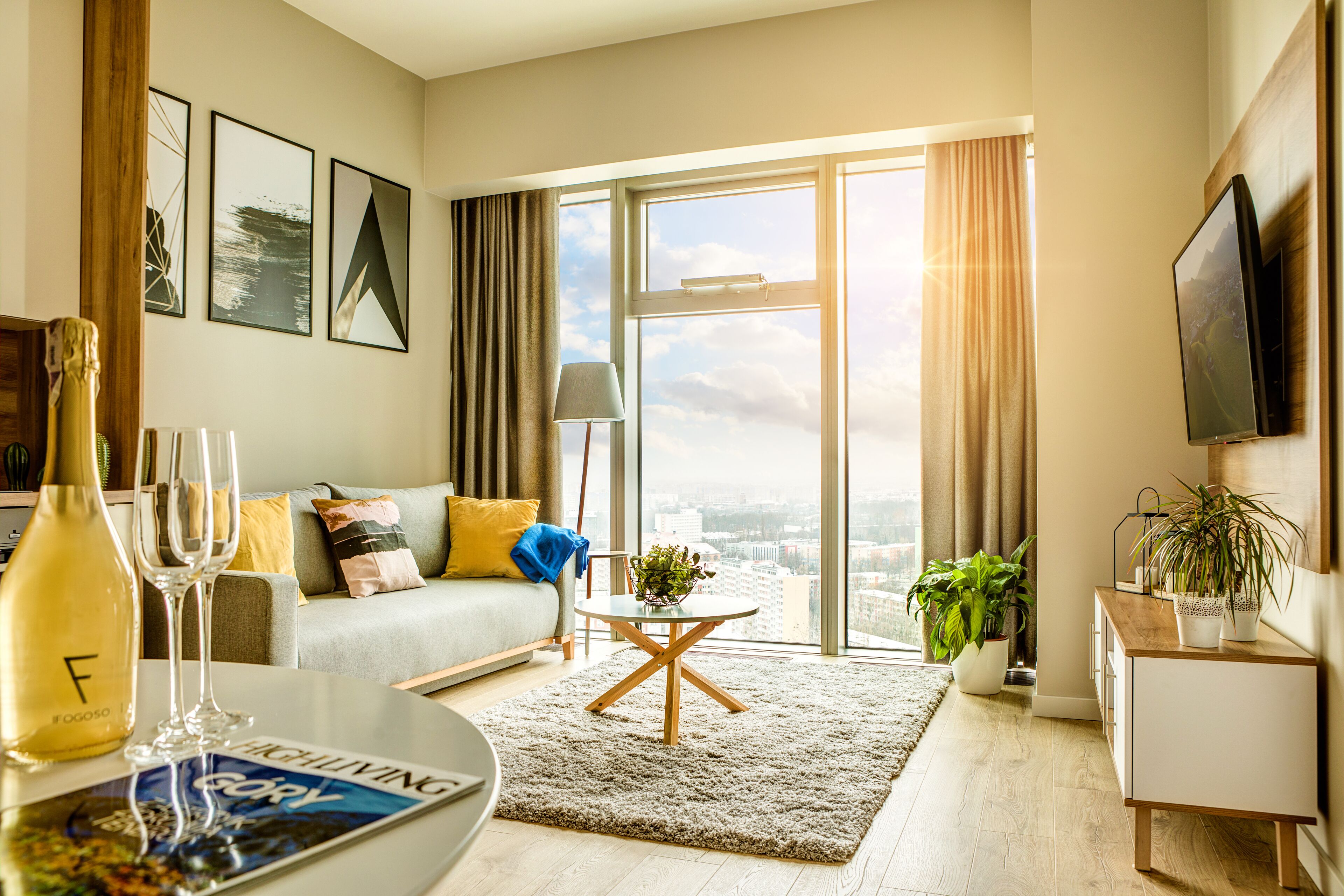 apartments in sky tower