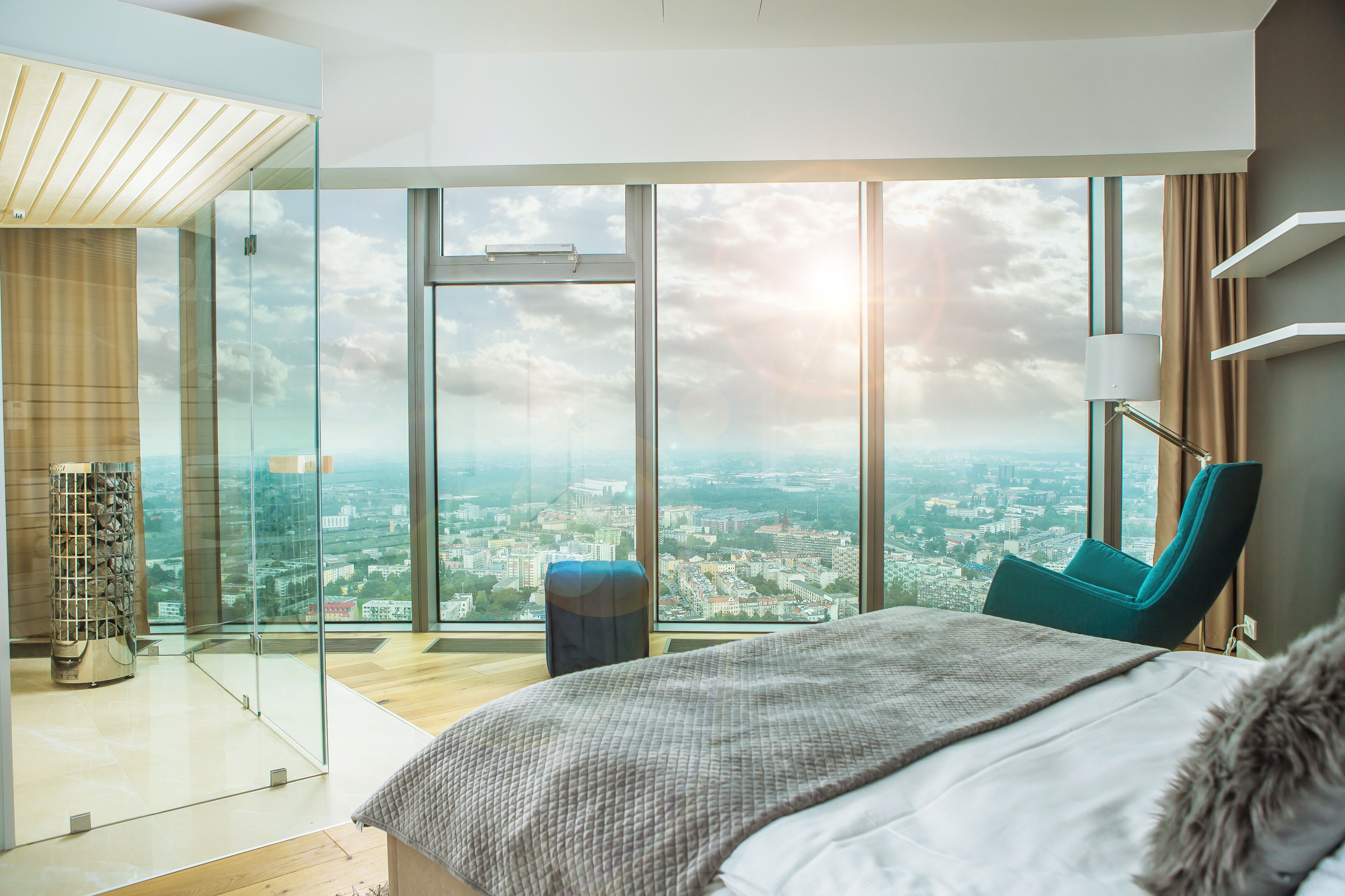 apartments in sky tower