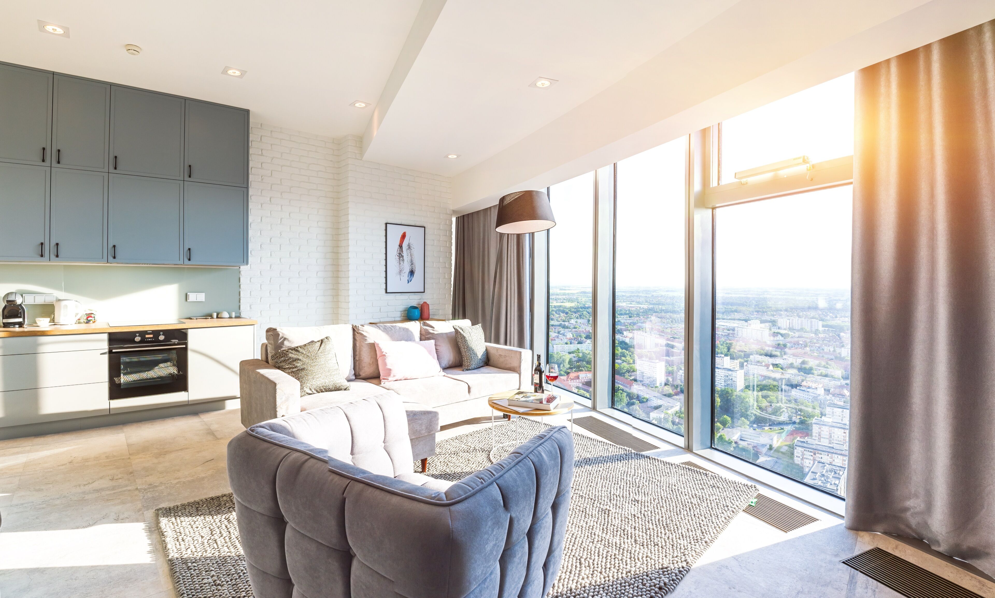 apartments in sky tower