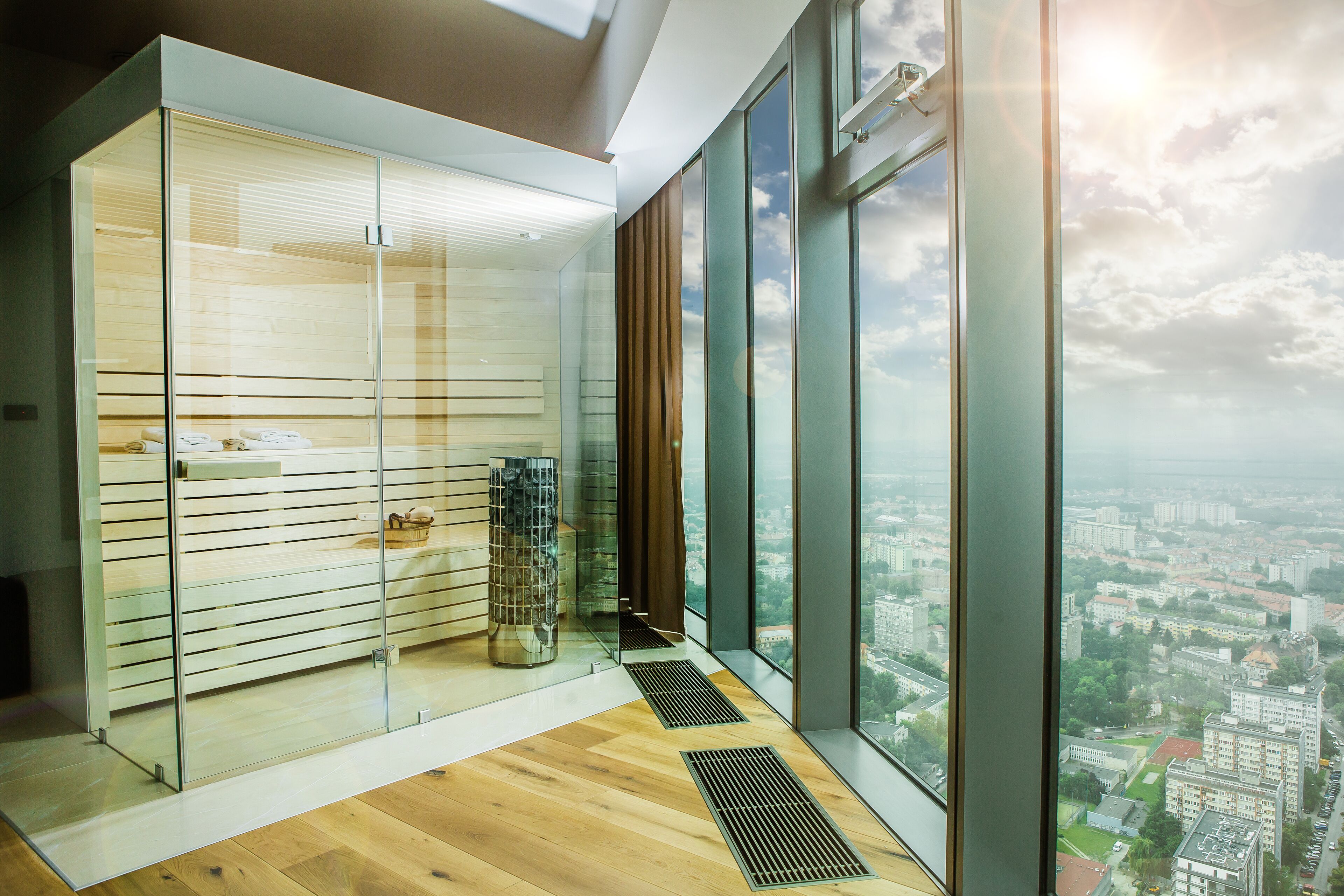 apartments in sky tower