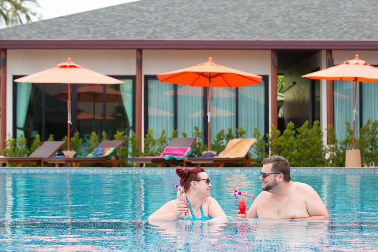 samui mermaid resort garden side