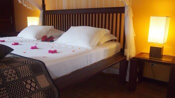 hotel flower garden