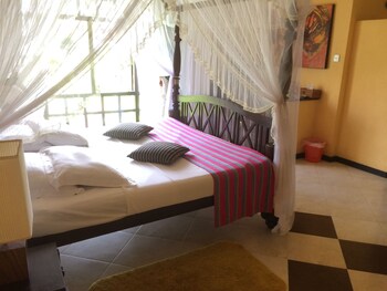 hotel flower garden