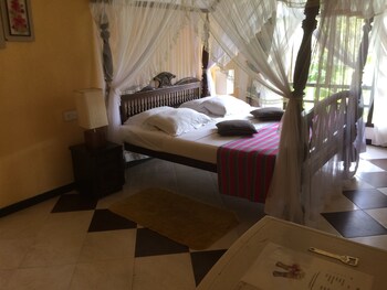 hotel flower garden