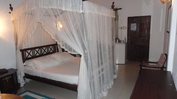 hotel flower garden