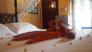 hotel flower garden