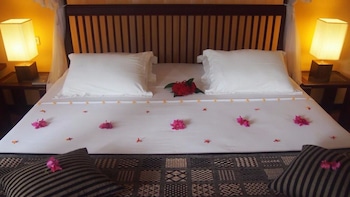 hotel flower garden