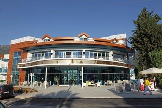 ocean blue high class hotel
